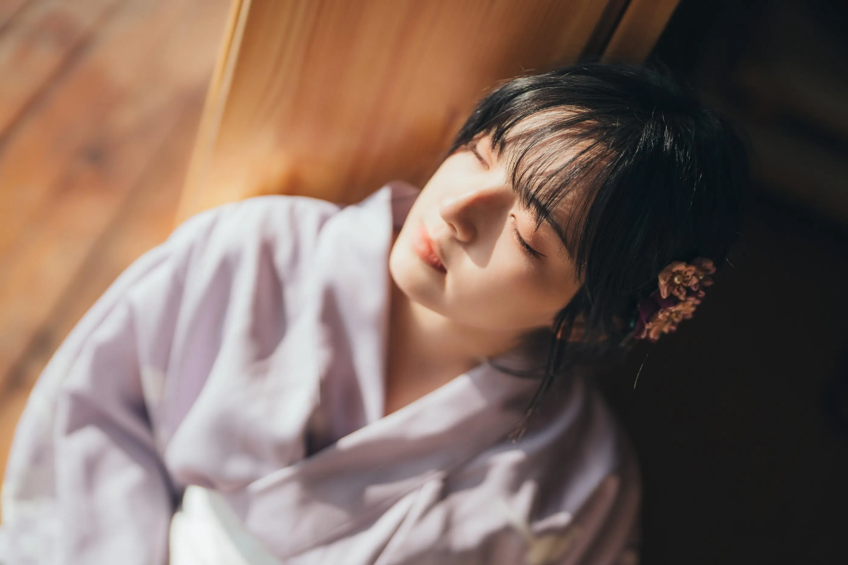 [YITUYU艺图语]2022.02.09 和风物语，日式庭院里的少女写真 dudu [56P]插图9